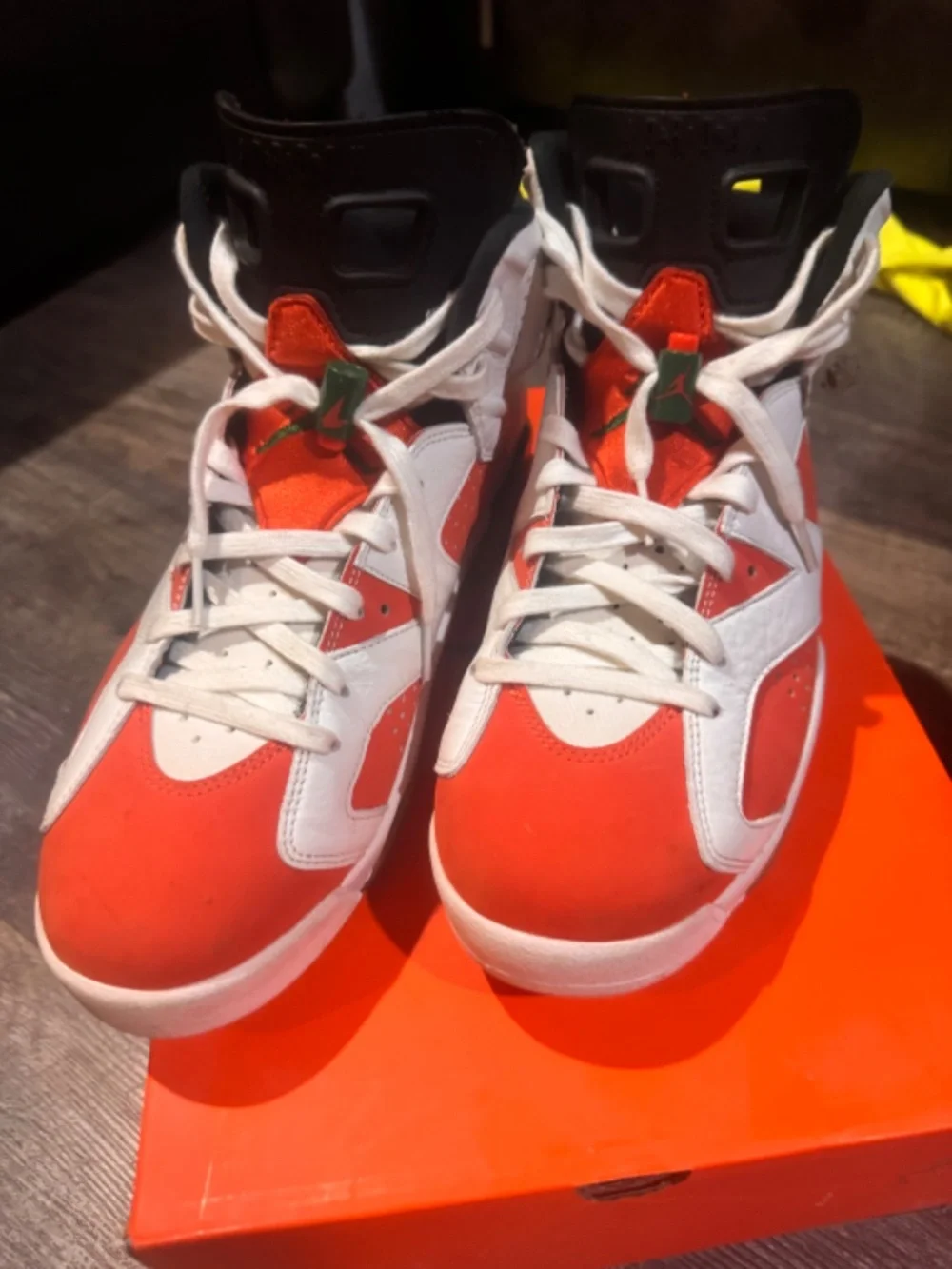 Air Jordan 6 Gatorade Retro Infrared White/Red/Black Sneakers